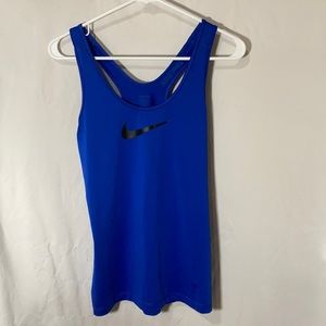 Nike Pro Royal Blue Tank Top